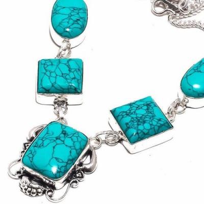 Tqa 296b collier parure sautoir turquoise 30gr tibet achat vente bijou argent 925