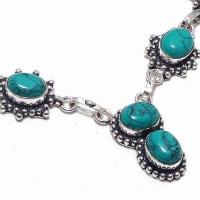 Tqa 338c collier sautoir parure pendant 22gr turquoise 8x12mm achat vente bijou argent 925