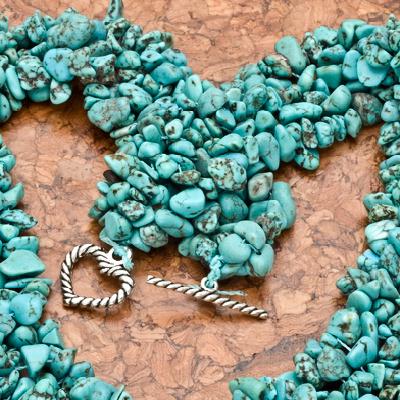 Tqa 347d collier parure sautoir turquoise 100gr argent 925 ethnique achat vente