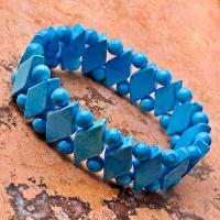 Tqa 743b bracelet turquoise 36gr egyptien ethnique 2