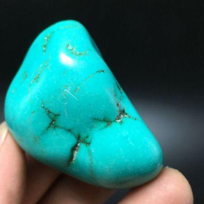 Tqp 088a turquoise verte tibet tibetaine 84gr 52x37x30mm pierre gemme lithotherapie reiki achat vente