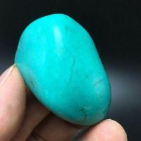 Tqp 088d turquoise verte tibet tibetaine 84gr 52x37x30mm pierre gemme lithotherapie reiki achat vente