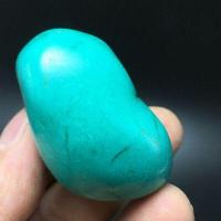 Tqp 088e turquoise verte tibet tibetaine 84gr 52x37x30mm pierre gemme lithotherapie reiki achat vente