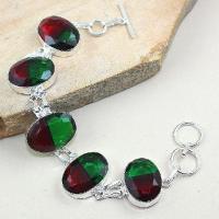 Trm 013a bracelet tourmaline bolivie achat vente bijou monture argent 926