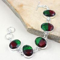 Trm 013d bracelet tourmaline bolivie achat vente bijou monture argent 925