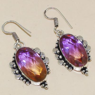 Trm 087a boucles pendants oreilles tourmaline achat vente bijou monture argent 925