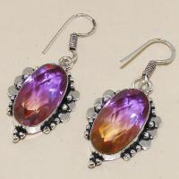 Trm 087b boucles pendants oreilles tourmaline achat vente bijou monture argent 925