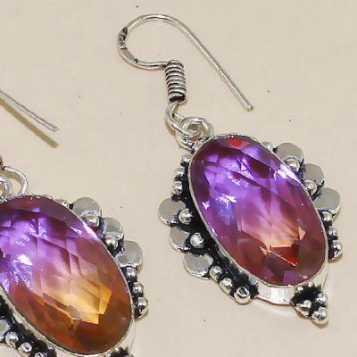 Trm 087a boucles pendants oreilles tourmaline achat vente bijou monture argent 925