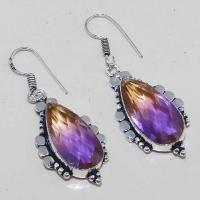 Trm 088a boucles pendants oreilles tourmaline achat vente bijou monture argent 925