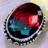 Trm 168a bague t58 tourmaline bijoux renaissance medievale argent 925 vente achat