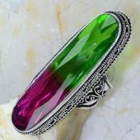 Trm 271c bague chevaliere t57 14x50mm tourmaline achat vente bijou argent 925