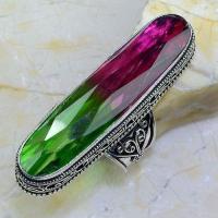 Trm 272a bague chevaliere t61 13x54mm tourmaline achat vente bijou argent 925