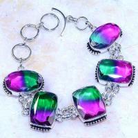 Trm 277a bracelet 10x20mm tourmaline achat vente bijou argent 925