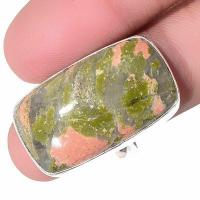 Un 042c bague chevaliere t55 unakite 10gr 18x28mm achat vente bijou lithotherapie argent 925