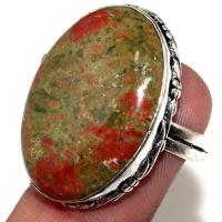 Un 100a bague chevaliere unakite 9gr t55 20x28mm achat vente bijou pierre argent 925